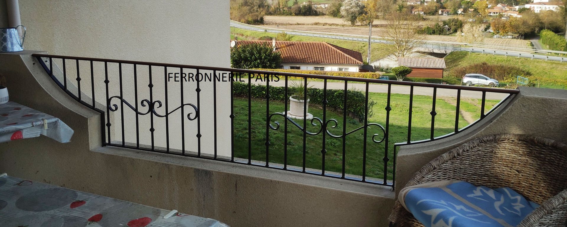 Balcon en Fer forgé en Charente (16)